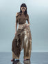 UpdateNN NORTH NODE Piscean Odyssey Off Shoulder Tee With Detachable Scarf