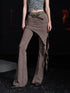 UpdateNN NORTH NODE Asymmetric Lotus Hem Rayore Wide Leg Culottes