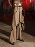 UpdateNN NORTH NODE Pleated Knit Culotte Trousers