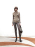 UpdateNN NORTH NODE Leo Inspired Layered Hoodie With Snake Print