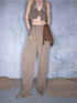 UpdateNN NORTH NODE Waltz Ribbon Wide Leg Culottes