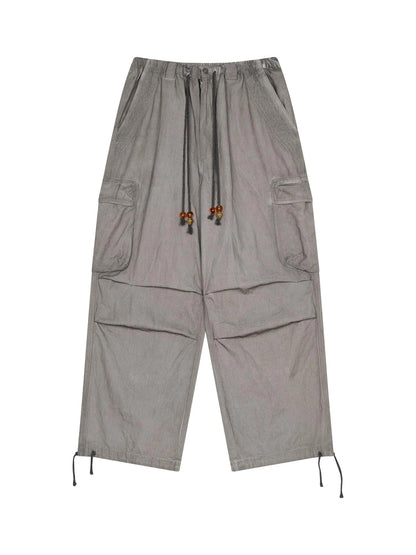 Blurred Focus Wide Leg Trousers