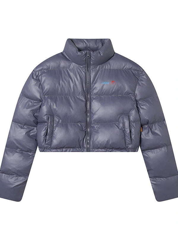 Winter Pixel Glow Short Padded Jacket