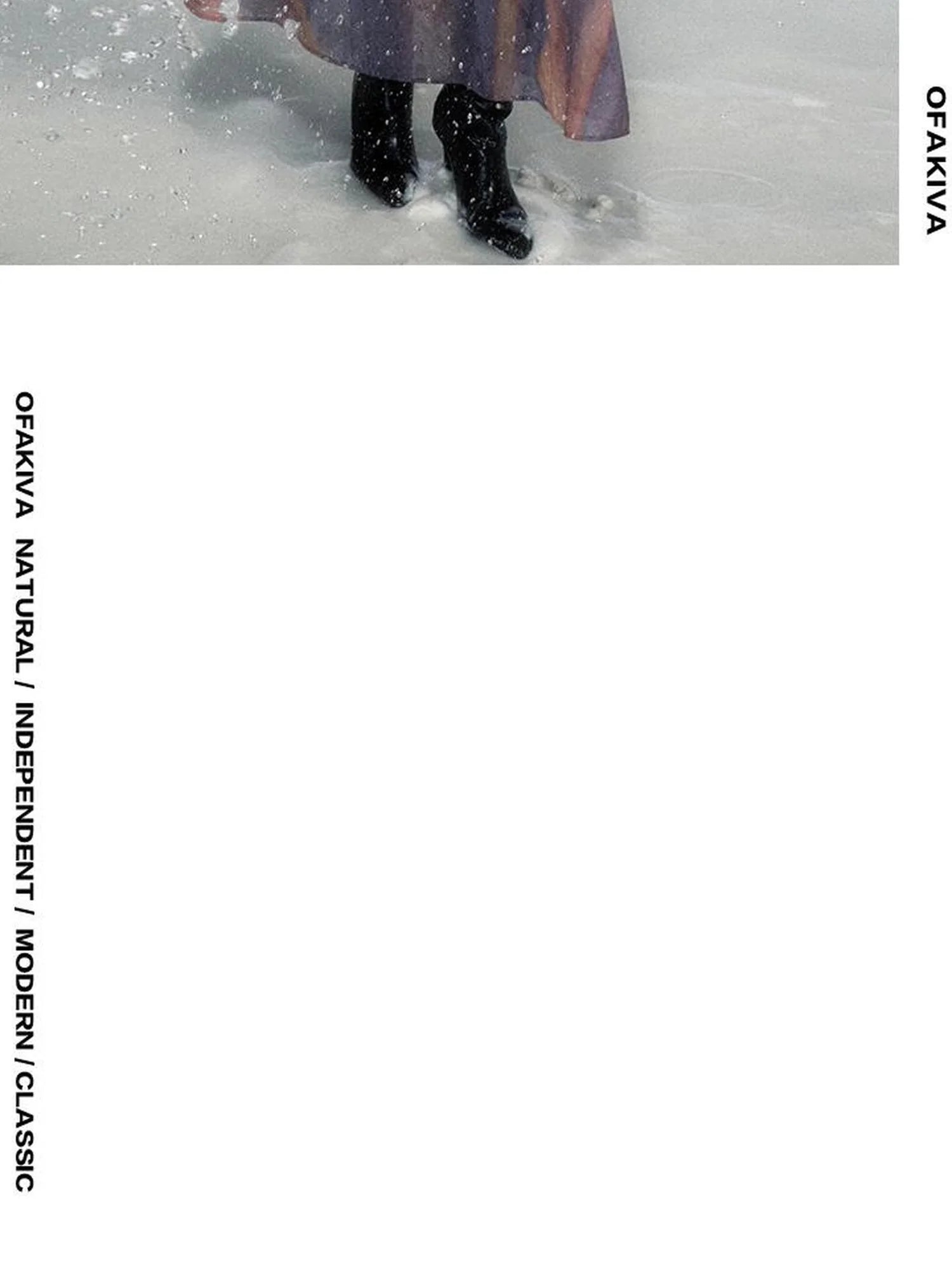 Colorful Off-Shoulder Strappy Island City Painting Dresses