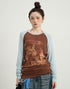 Achihara Cosmic Colorblock Long Sleeve Tee Shakespearean Romance Inspired