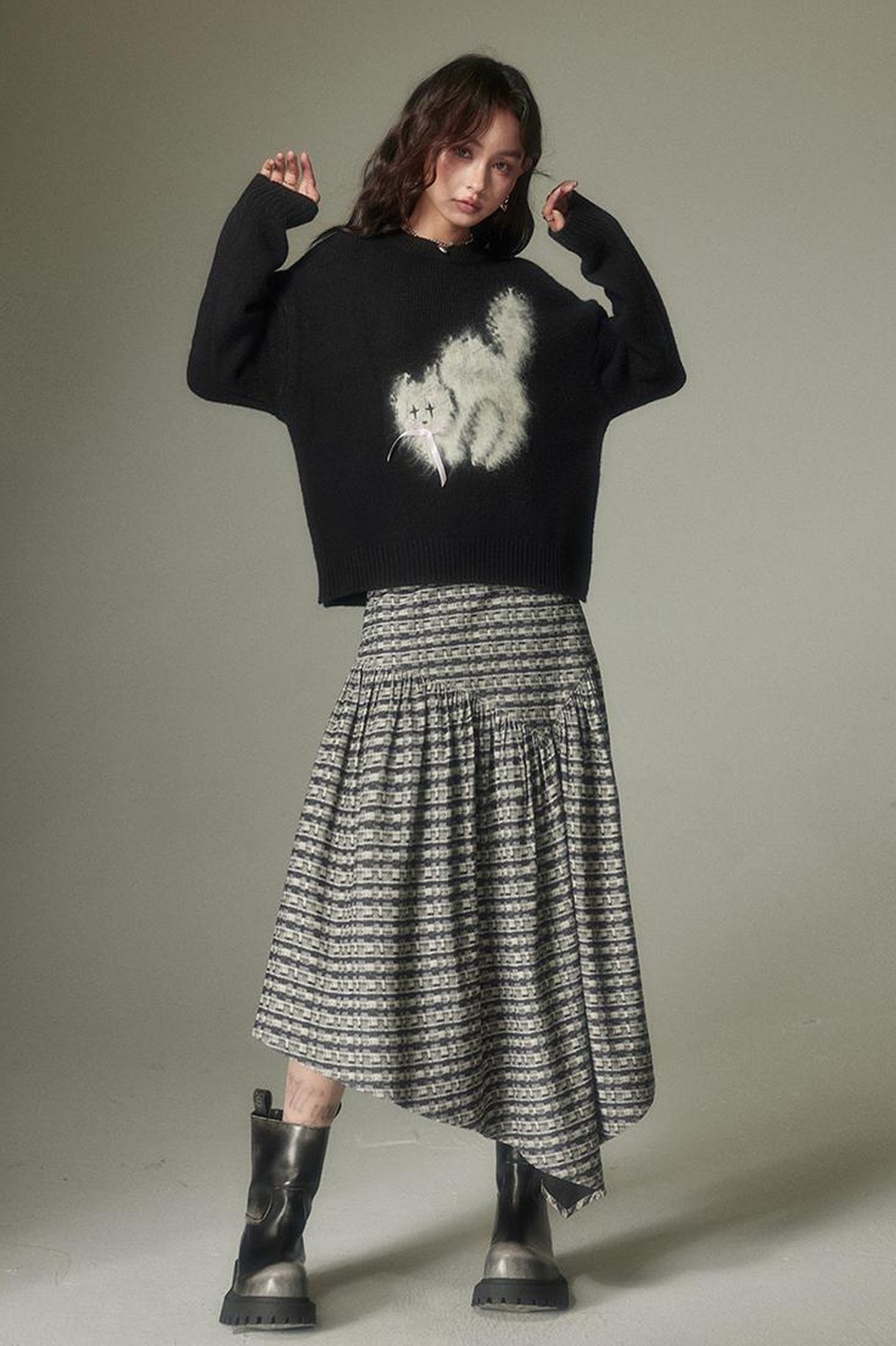 DIDDI MODA Cozy Knit Sweater Collection Oversized Chic Styles
