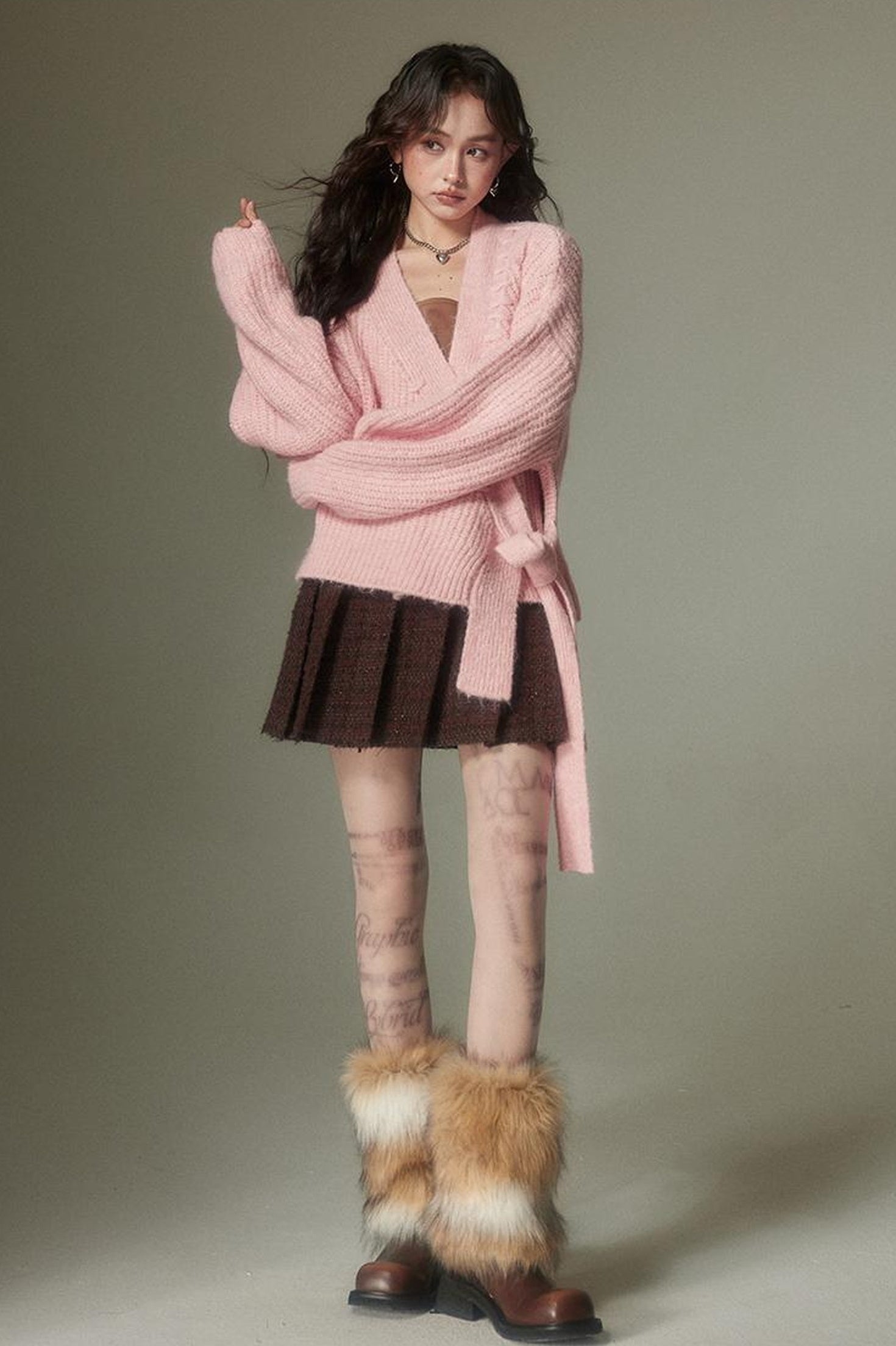 DIDDI MODA Cozy Knit Sweater Collection Oversized Chic Styles