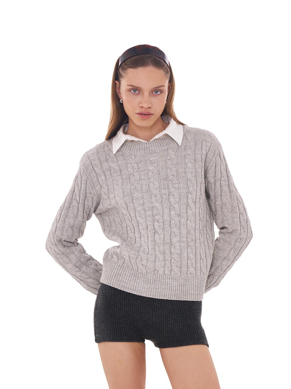 SweetChilling Cozy Minimalist Knit Shorts For Fall Winter Outfits