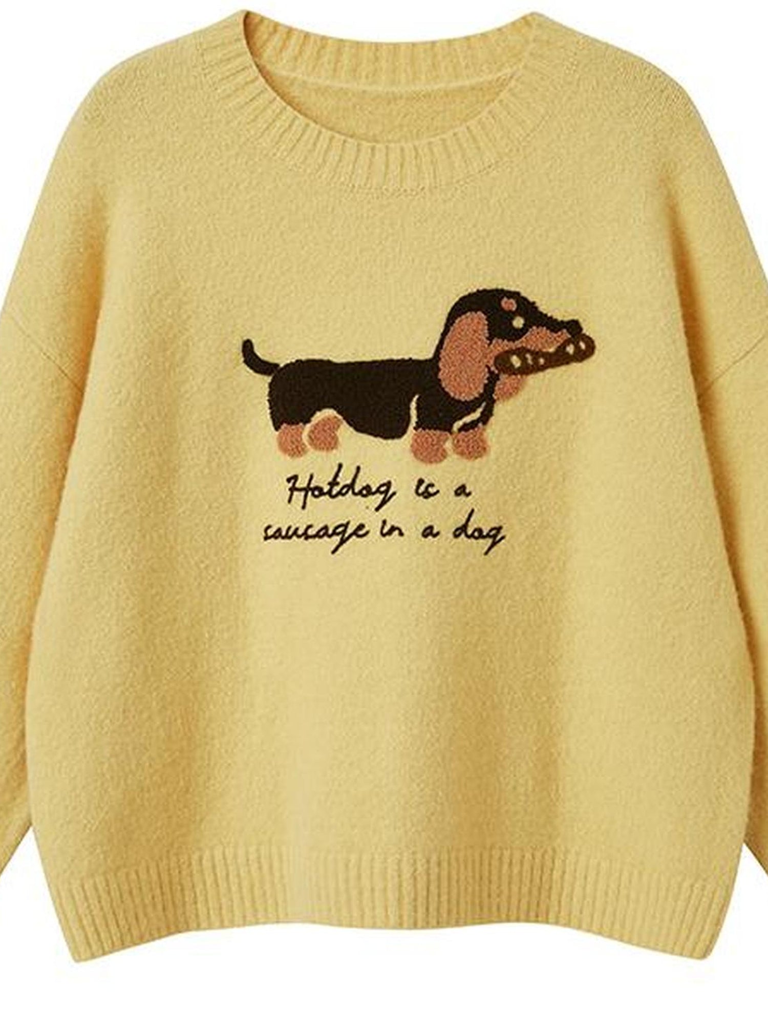DIDDI MODA Cozydachshund Knit Sweater