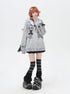 Crazy_Girl_3d_Wings_Lace_Up_Subculture_Hooded_Loose_Midlength_Women&