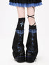 Crazy_Girl_Asymmetric_Plaid_Patchwork_Tie_Slim_Fit_Boat_Neck_Women&