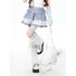 Crazy_Girl_Ballet_Plaid_Lace_Trim_Tie_Waist_A_Line_Women&