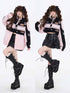 Crazy_Girl_Biker_Street_Detachable_Convertible_Two_Way_Stand_Collar_Women&