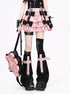 Crazy_Girl_Black_Purple_Ruffled_Bow_Puff_Women&