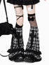 Crazy_Girl_Black_White_Check_Patchwork_Cross_Women&