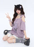 Crazy_Girl_Bow_Knot_Loose_Fit_Short_Sleeve_Women&