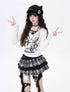 Crazy_Girl_Chain_Print_Faux_Layered_Halter_Slim_Knit_Women&