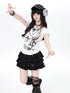 Crazy_Girl_Chain_Print_Faux_Layered_Halter_Slim_Knit_Women&