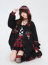 Crazy_Girl_Embroidered_Plaid_Patchwork_Notched_Collar_Loose_Fit_Women&