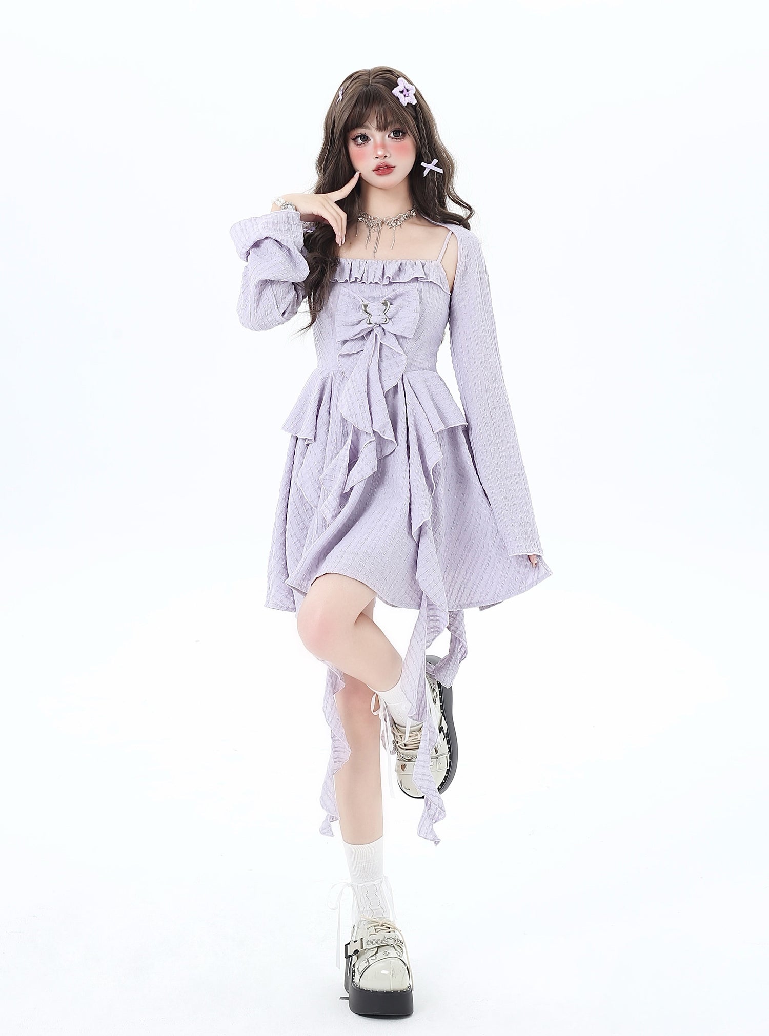 Crazy_Girl_Ethereal_French_Waist_Cinched_Spaghetti_Strap_Women&