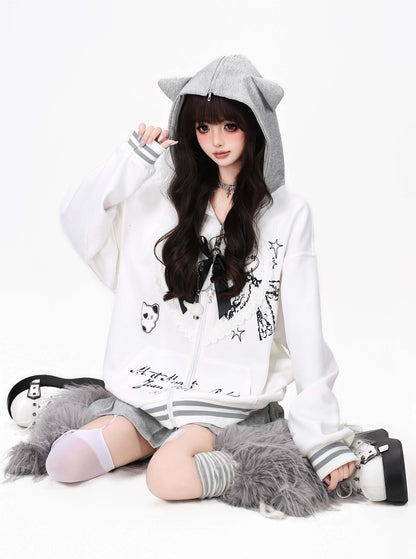 Crazy_Girl_Kawaii_Cat_Ear_Convertible_Lace_Bow_Heart_Trim_Women&