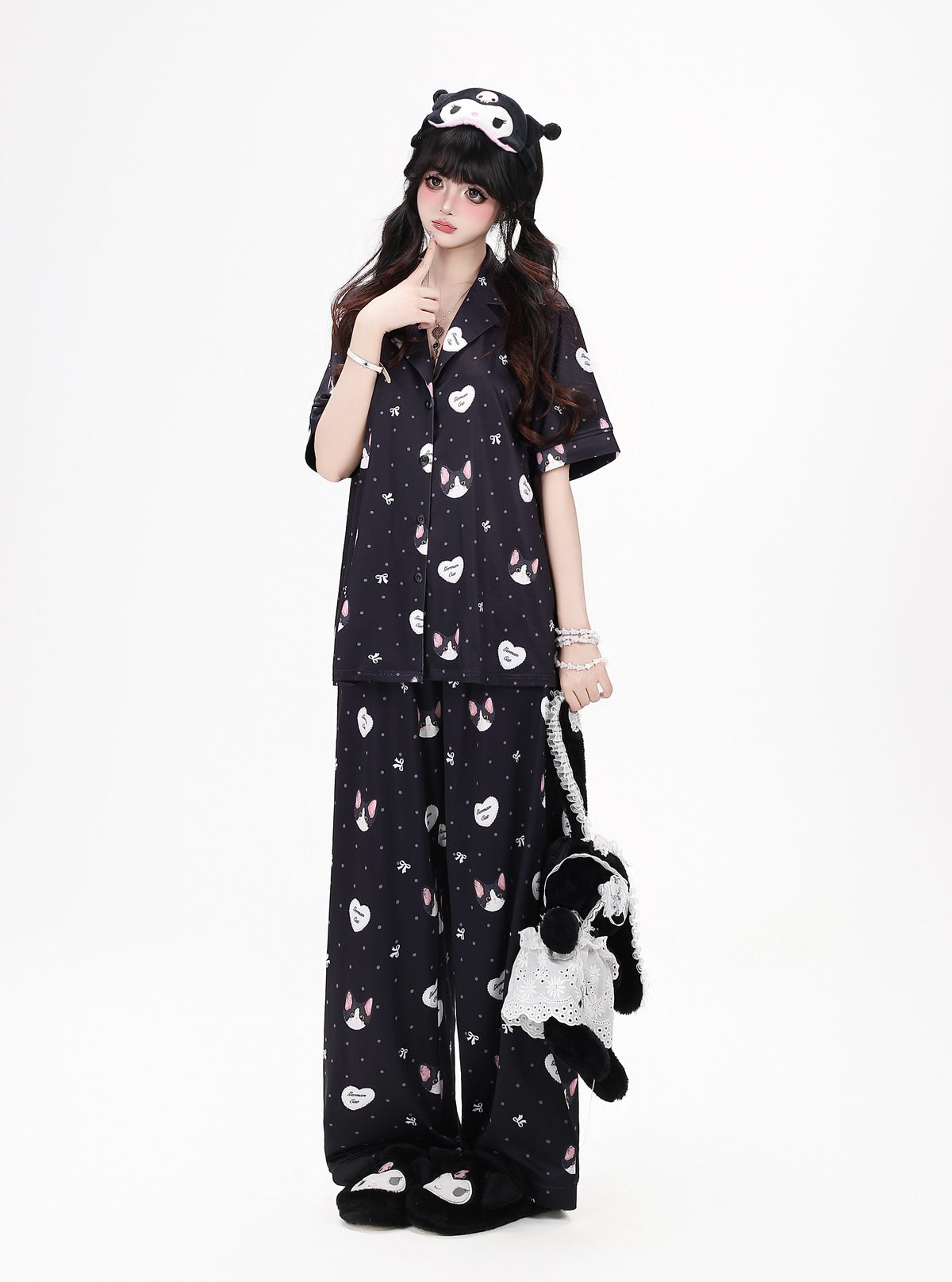 Crazy_Girl_Kitten_Print_Japanese_Soft_Short_Sleeve_Lapel_Women&