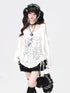 Crazy_Girl_Letter_Print_Asymmetrical_Cross_Shoulder_Drawstring_Women&