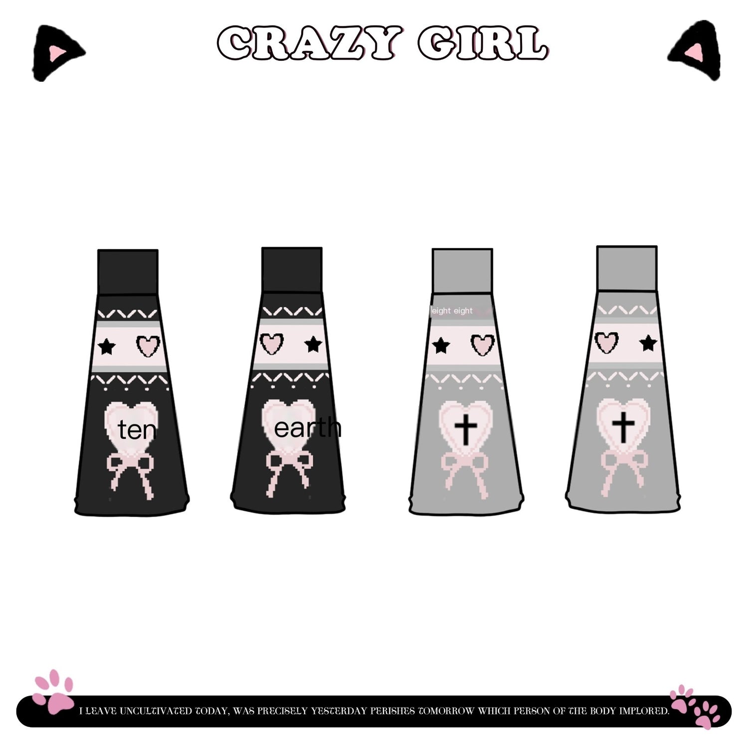 Crazy_Girl_Loose_Long_Sleeve_Cat_Ear_Hooded_Zipper_Knit_Women&