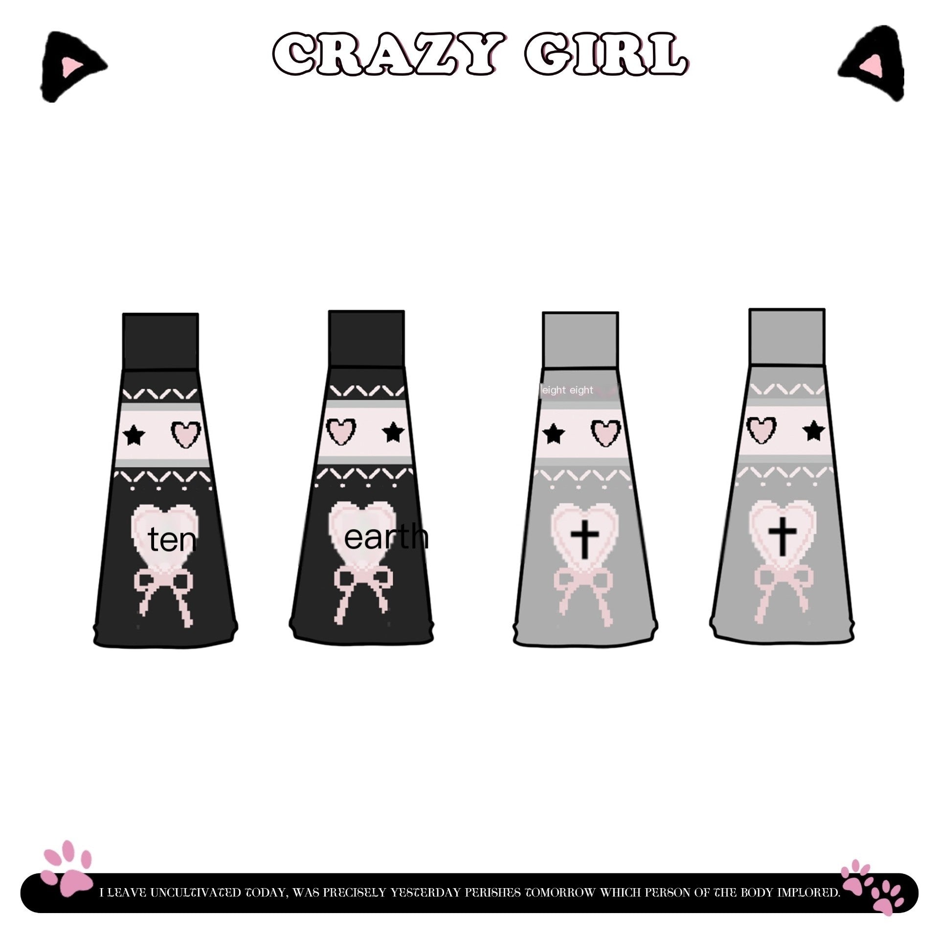 Crazy_Girl_Loose_Long_Sleeve_Cat_Ear_Hooded_Zipper_Knit_Women&