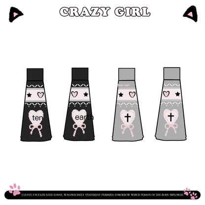 Crazy_Girl_Loose_Long_Sleeve_Cat_Ear_Hooded_Zipper_Knit_Women&