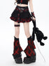 Crazy_Girl_Millennial_Plaid_Tie_Print_High_Waist_Women&