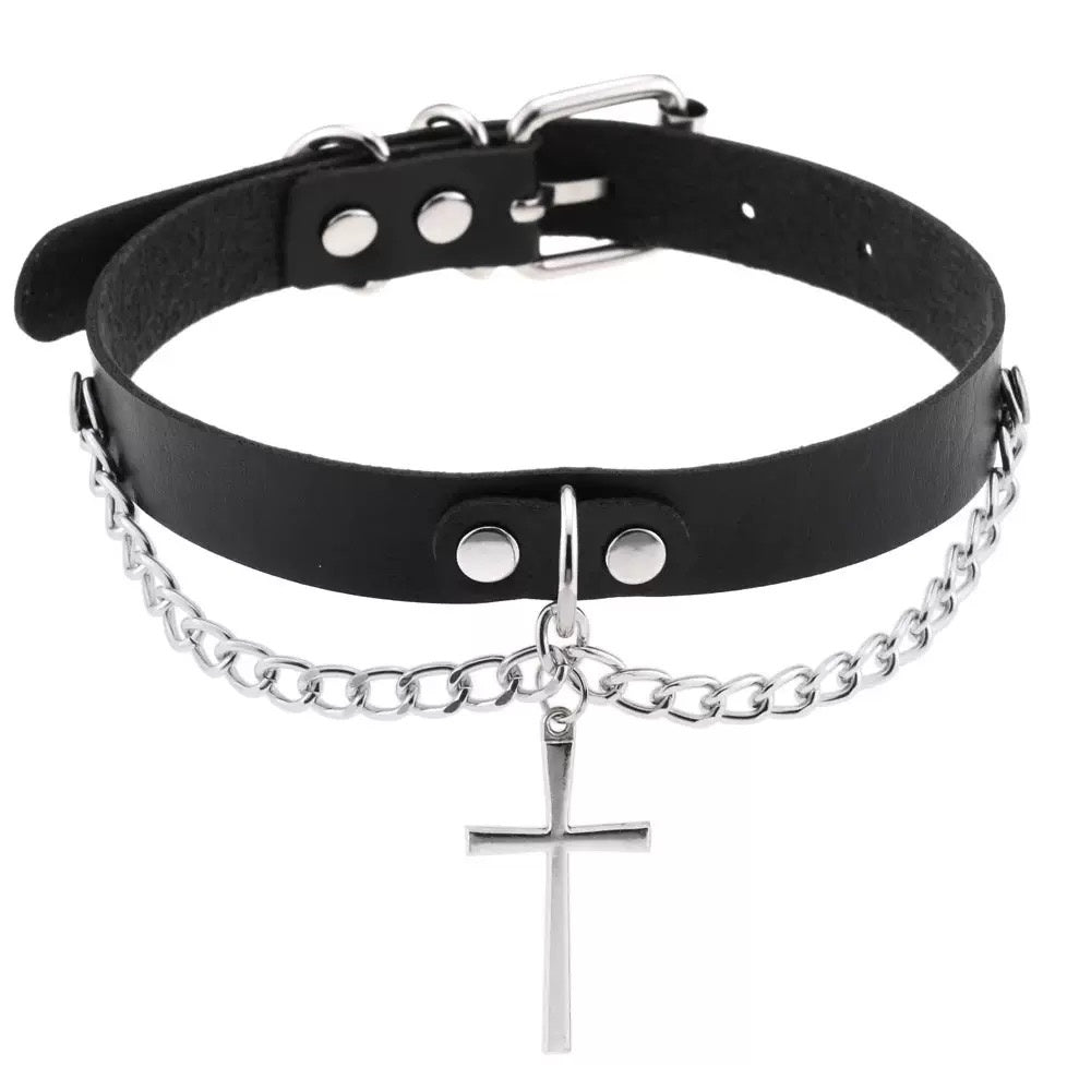 Crazy_Girl_Niche_Subculture_Cross_Chain_Sweet_Cool_Women&