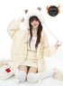 Crazy_Girl_Petite_Fleece_Lined_Hooded_Midlength_Loose_Fit_Breathable_Women&