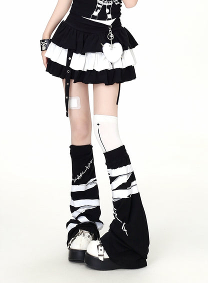 Crazy_Girl_Pixelated_Gothic_Letter_Halter_Neck_Spliced_Faux_Layered_Women&