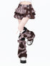 Crazy_Girl_Plaid_Bow_High_Waist_Puffed_Cake_Women&