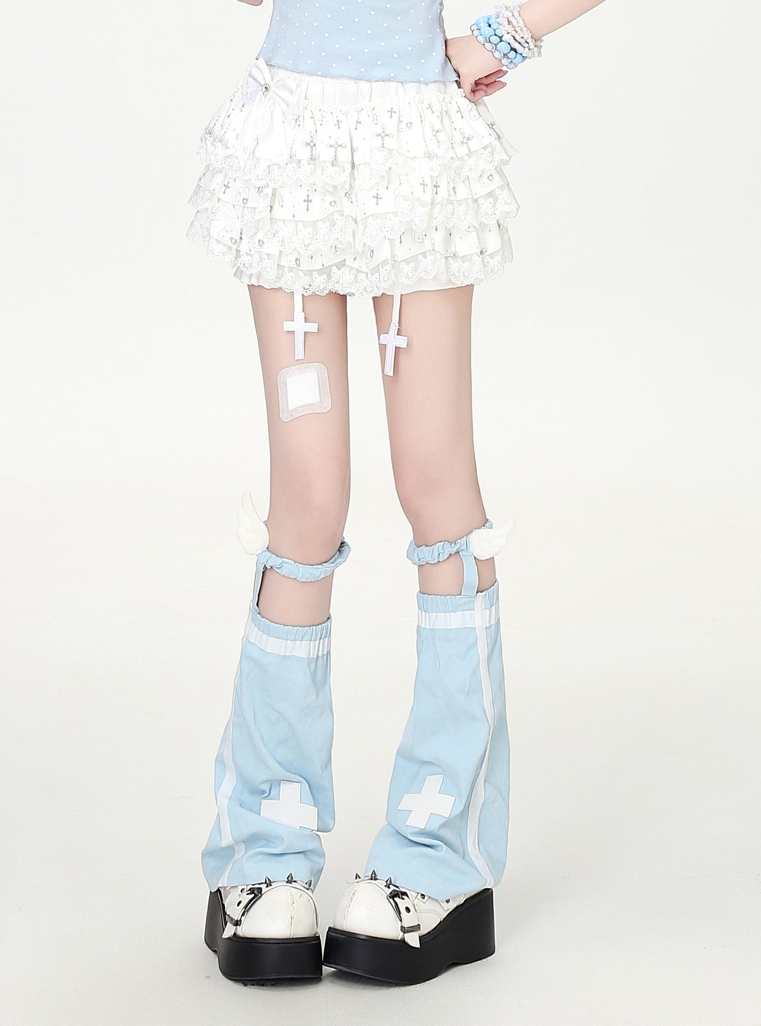 Crazy_Girl_Puffy_Lace_Trim_Cross_Pendant_Women&