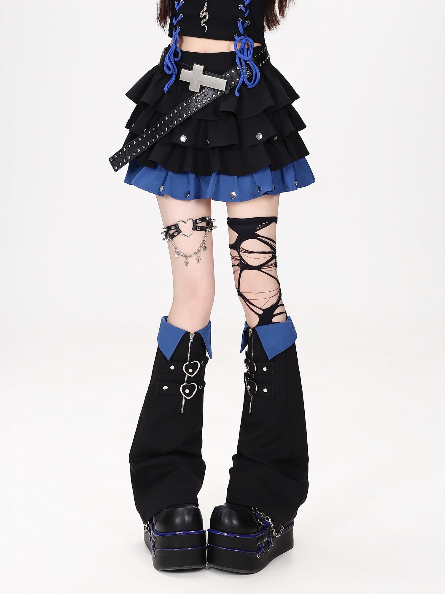 Crazy_Girl_Puffy_Studded_Colorblock_Punk_Y2k_Women&