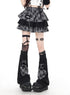 Crazy_Girl_Punk_Plaid_Chain_Distressed_Pleated_Women&