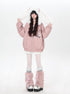 Crazy_Girl_Rabbit_Ear_Hooded_Heavily_Embellished_Padded_Women&