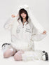 Crazy_Girl_Rabbit_Ear_Lace_Bow_Tie_Relaxed_Casual_Women&