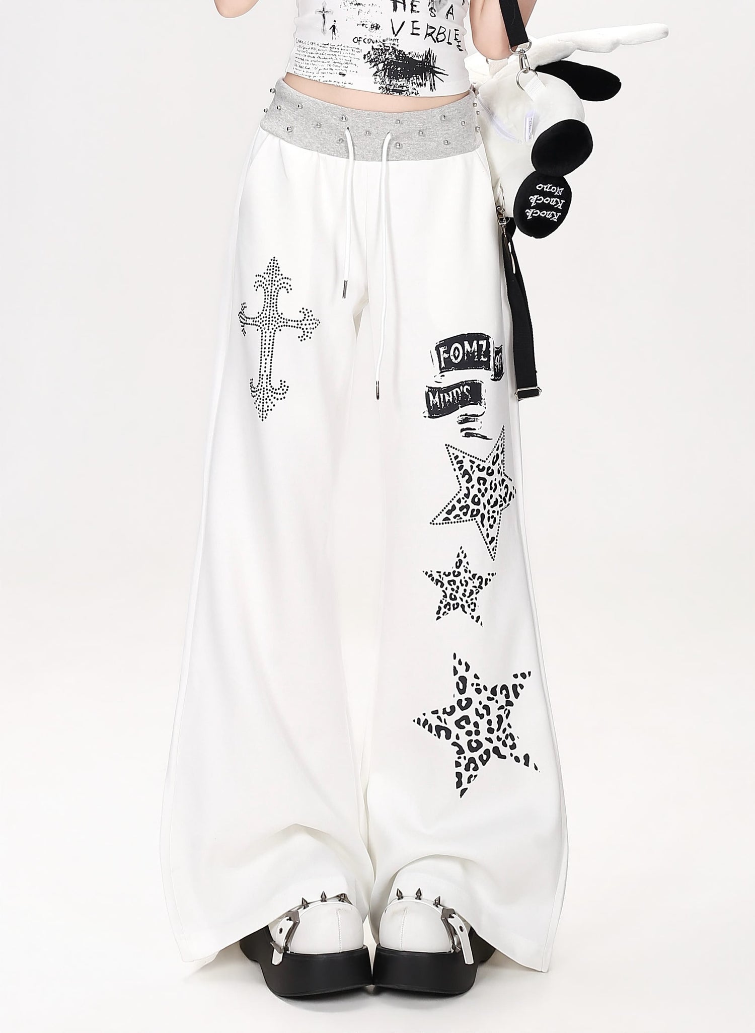 Crazy_Girl_Retro_Leopard_Star_Print_Studded_Waist_High_Waist_Women&