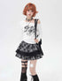 Crazy_Girl_Rocker_Patchwork_Print_One_Shoulder_Belted_Slim_Women&