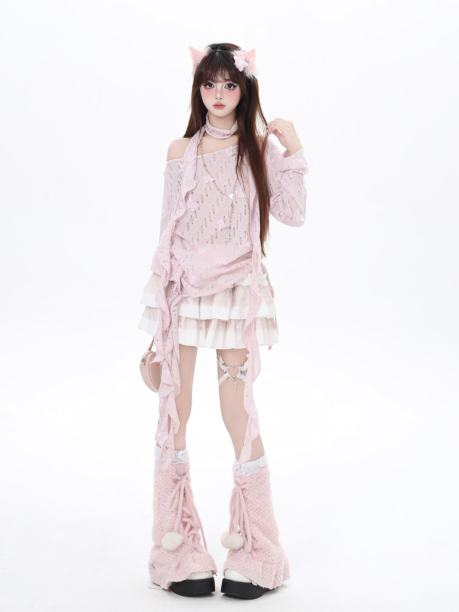 Crazy Girl Romantic 3d Butterfly Slim Fit Women&