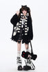 Crazy_Girl_Sea_Mist_Subculture_Jacquard_V-neck_Mid_Length_Loose_Women&