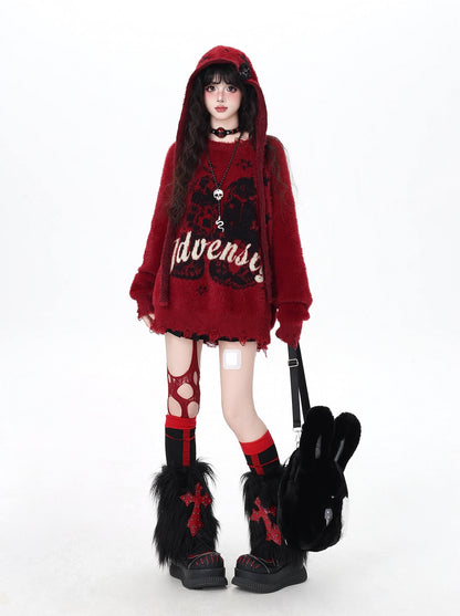 Crazy_Girl_Soft_Relaxed_Detachable_Hood_Vintage_Letter_Women&