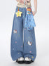 Crazy_Girl_Star_Embroidered_Card_Pocket_High_Waist_Women&