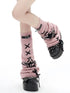 Crazy_Girl_Star_Lace_Up_Leather_Buckle_Subculture_Calf_Slouch_Women&