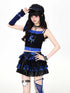 Crazy_Girl_Star_Moon_Colorblock_Faux_Two_Piece_Printed_Cropped_Slim_Women&