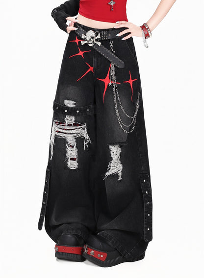 Crazy_Girl_Streetwear_Vintage_Distressed_Ripped_Cargo_Women&