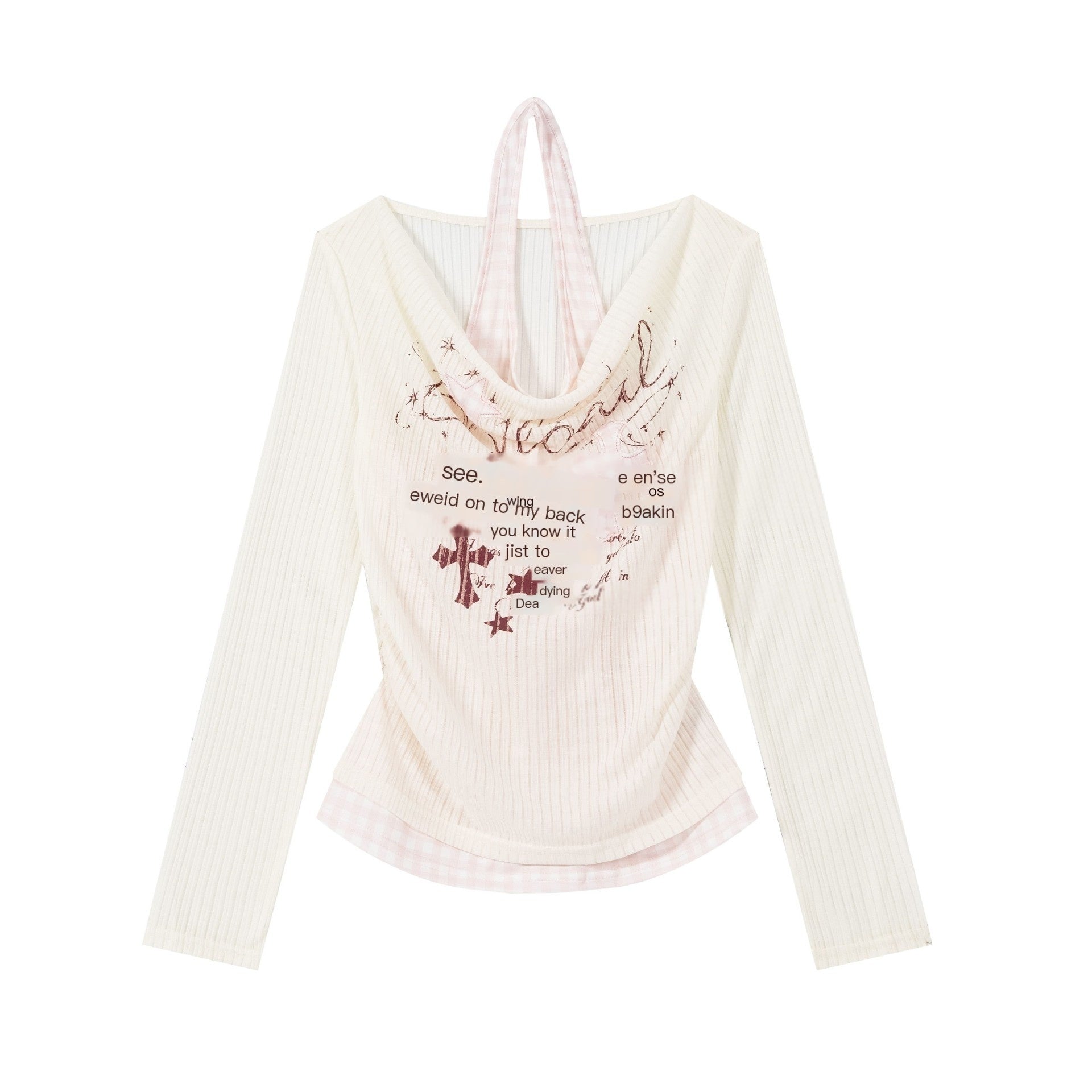 Crazy_Girl_Striped_Letter_Halter_Patchwork_Slim_Women&